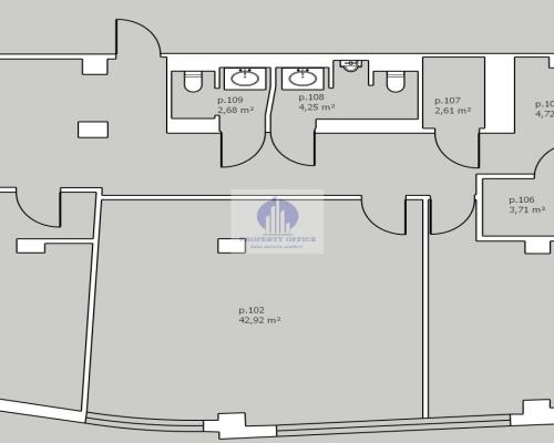 Wola: lokal biurowy 187,56m2 do wynajęcia