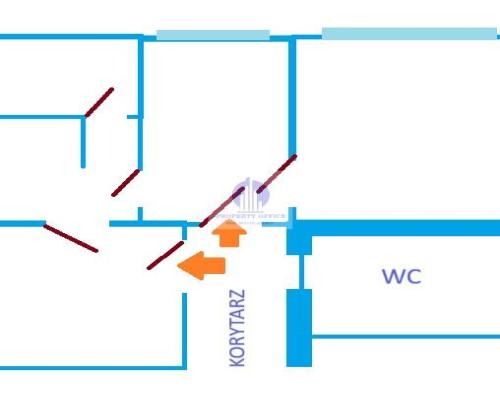 Włochy: lokal biurowy 99,40m2 do wynajęcia