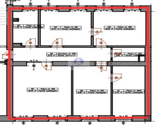 Mokotów: lokal biurowy 113,48 m2 do wynajęcia