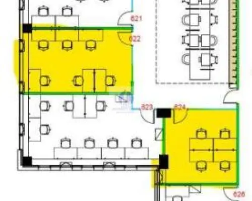 Mokotów: biuro serwisowane dla 11 osób, do wynajęcia
