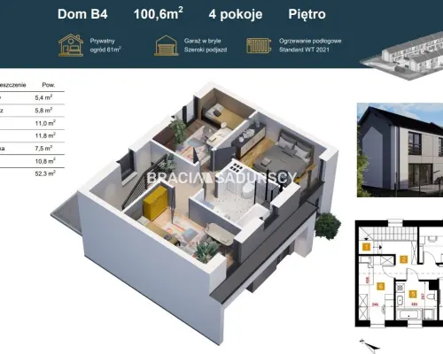 NOWE DOMY SZEREGOWE NIEPOŁOMICE PROWIZJA 0%