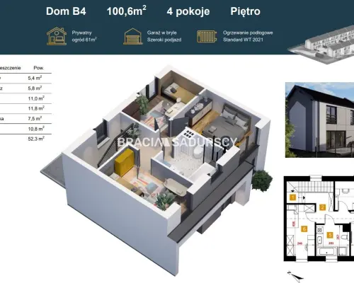 NOWE DOMY SZEREGOWE NIEPOŁOMICE PROWIZJA 0%