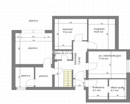 Dom w stanie surowym otwartym | Ostrów Szlachecki