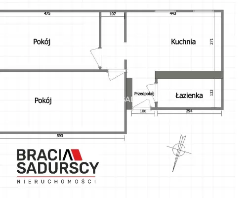 Sprzedam eleganckie,2-pok mieszkanie,Plac Nowy