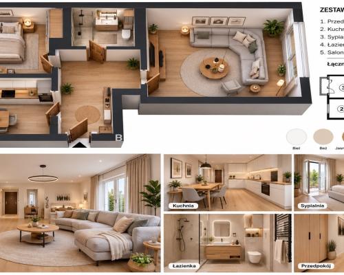 2-pok do remontu|os.Kolorowe | Nowa Huta | 51,43m²