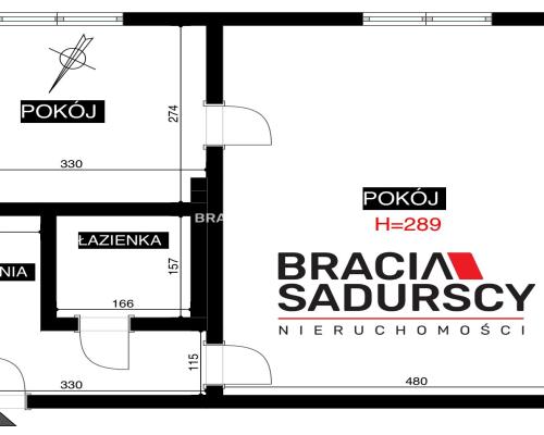 Mieszkanie 45,8 m² w sercu Kazimierza/ul.Bocheńska