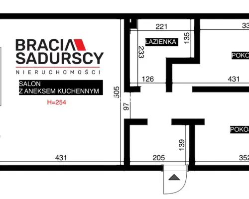 3pokoje,50m2,nowe budownictwo,2 ogródki,m.postojow