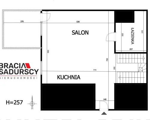 Przestronne 75 m² na Dębnikach!