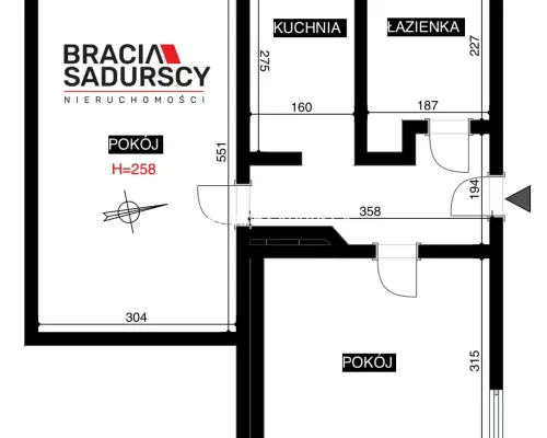 Zielona okolica / parking w cenie / blisko Krk