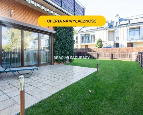 Apartament z ogrodem na Woli Justowskiej