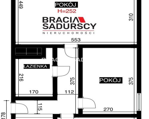 50m2, Mazowiecka- Krowodrza
