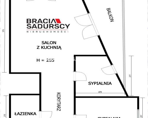 3-pok na wynajem Kraków ul. Niebyła
