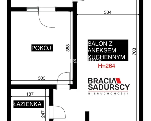 Nowe mieszkanie 39,7m2 |2 pokoje |Balkon |Parking