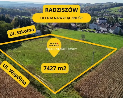 działka komercyjna pod domy i usługi