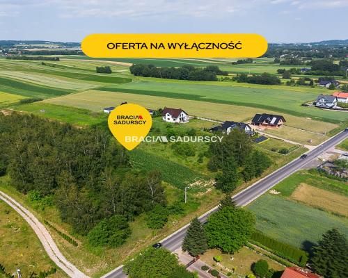 Działka budowlana / MPZP / przy głównej drodze
