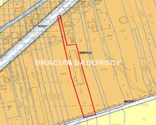 Działka z projektem na 5 bliźniaków