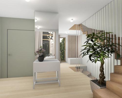 Apartament z antresolą