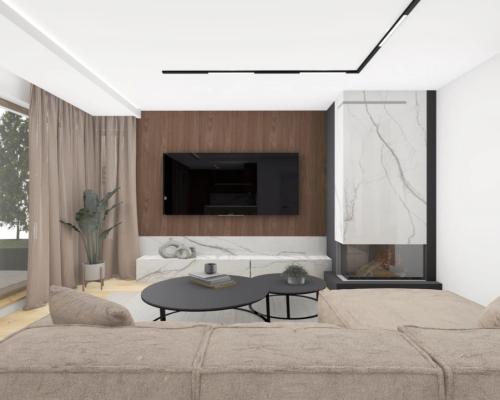 Apartament z antresolą