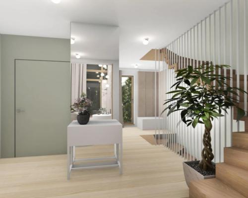 Apartament z antresolą