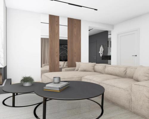Apartament z antresolą