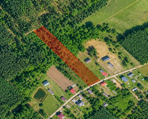 Działka rolna z WZ, 4900 m2, gmina Narew