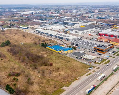 Działka przemysłowa 0,7 ha, ul. Elewatorska