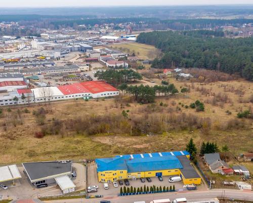 Działka przemysłowa 0,7 ha, ul. Elewatorska