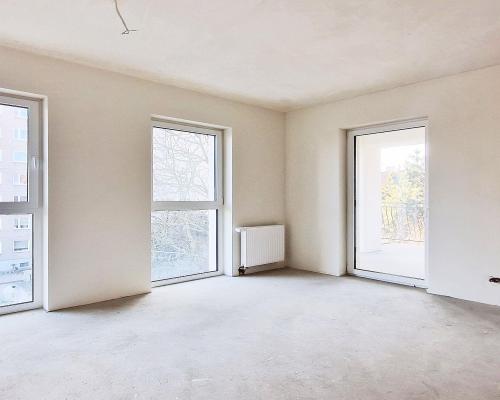 Pabianice 57,39 m2 z balkonem południe - zachód