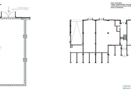 Lokale użytkowe od 109m2 do 179m2
