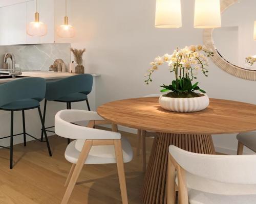 Doskonałe apartamenty z widokiem na góry i morze