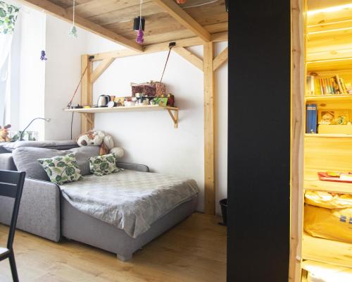71m2 parter, 3 pokoje z antresolami