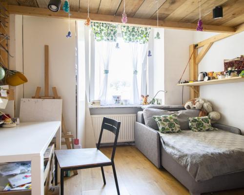 71m2 parter, 3 pokoje z antresolami