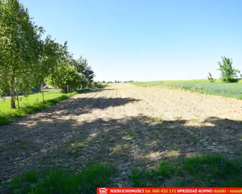 Działka rolno-budowlana bezpośrednio przy lesie.