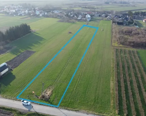 Działka rolno-budowlana 0,62 ha w Gołębiu k/Puław.