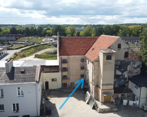 Budynek "Spichlerza" ul. 6 sierpnia w Puławach.
