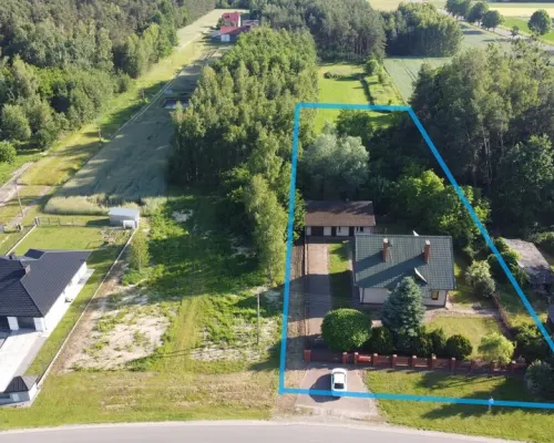 Dom jednorodzinny 150 m kw. w gm. Ciepielów.