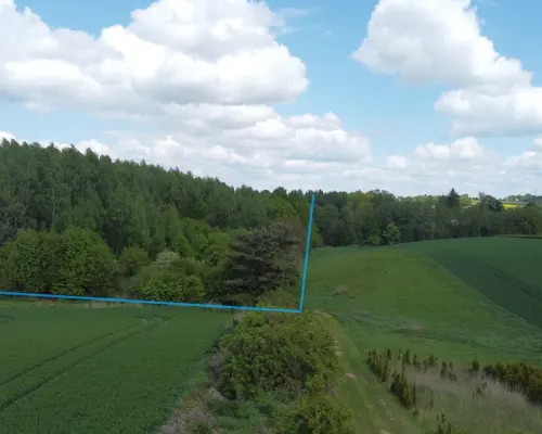 Działka 2,15 ha z potencjałem koło Nałęczowa.