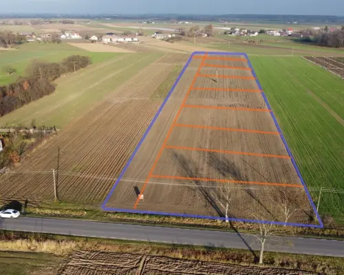 Działka z WZ w Helenowie/Policzna 16 km od Puław
