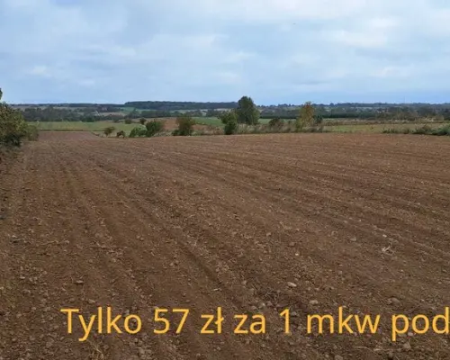 Działka  w bliskiej odległości od Lublina.