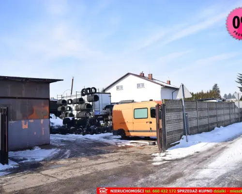 Działka usługowa pod wiele działalności.