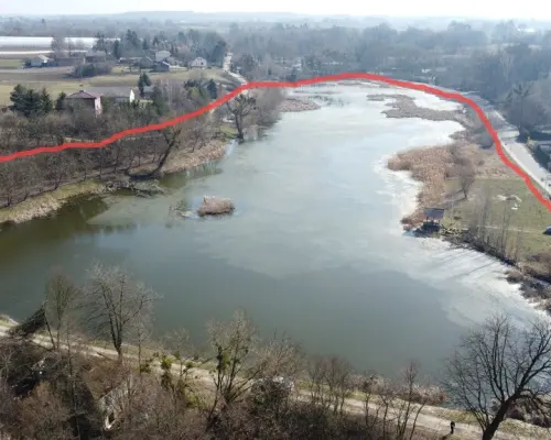 Działka o pow. 4,6 ha w Klementowicach gm. Kurów.