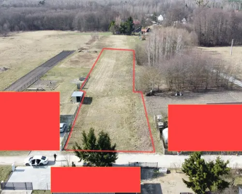 Działka 0,45 ha Uściąż 5 km od Kazimierza Dolnego.
