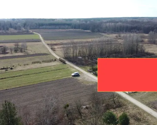 Działka 0,45 ha Uściąż 5 km od Kazimierza Dolnego.