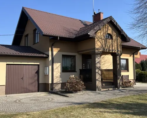 Dom na pięknej działce w  Policznej / mazowieckie.