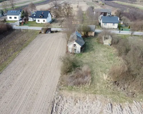 Siedlisko 3000 m2 w Boiskach gm. Solec nad Wisłą.