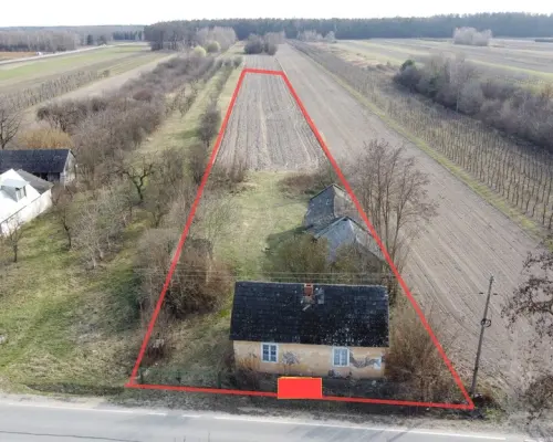 Siedlisko 3000 m2 w Boiskach gm. Solec nad Wisłą.