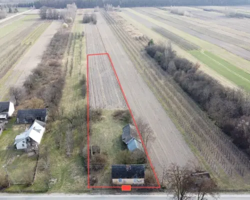 Siedlisko 3000 m2 w Boiskach gm. Solec nad Wisłą.