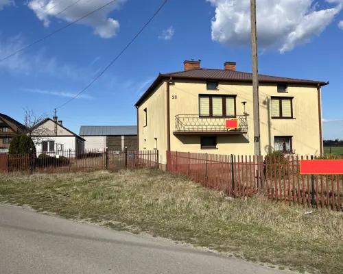 Dom na działce w Stefanowie gm. Przyłęk /zwoleński