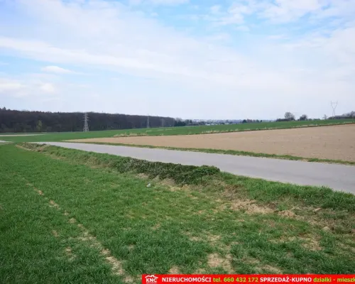 Duża działka rolno-bud. blisko lasu i zalewu.