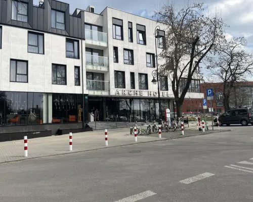 Pokój o pow. 16,26 m2 w hotelu ARCHE w Lublinie.